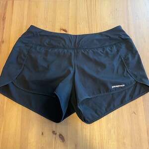 Patagonia Women's Strider Black Running Shorts - 3.5" Inseam Athletic Hiking Gym